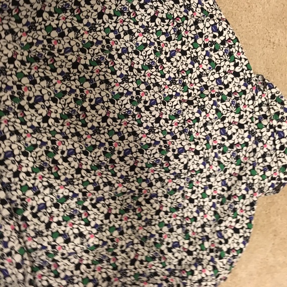 Talbots 6p cotton floral button down shirt - Picture 5 of 5